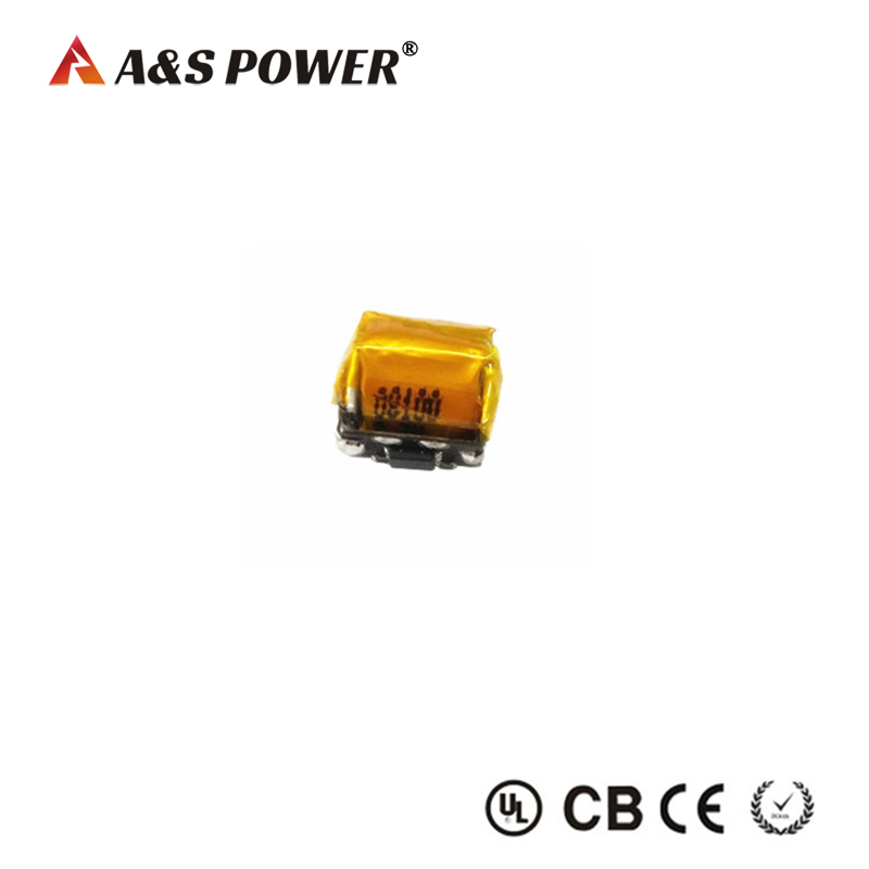 Cylindrical Rechargeable 08100 3.7v 55mah smallest lipo battery for bluetooth earphone