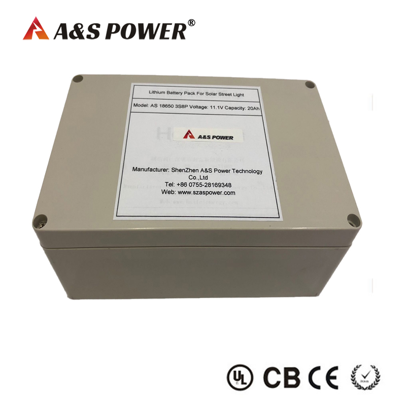 11.1V 20AH 3S8P lithium ion battery