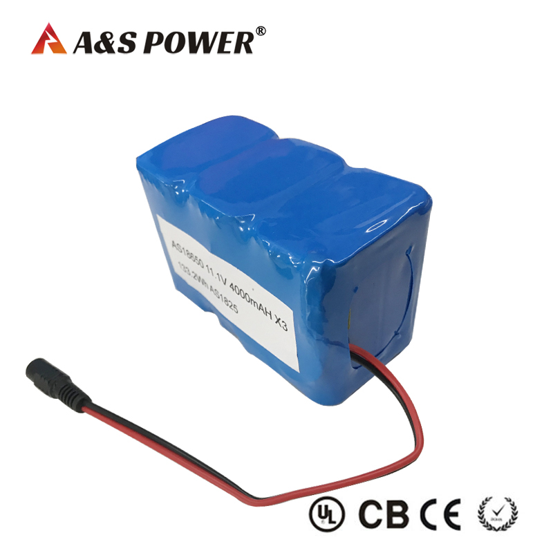 18650 11.V 12Ah 3S6P lithium ion battery