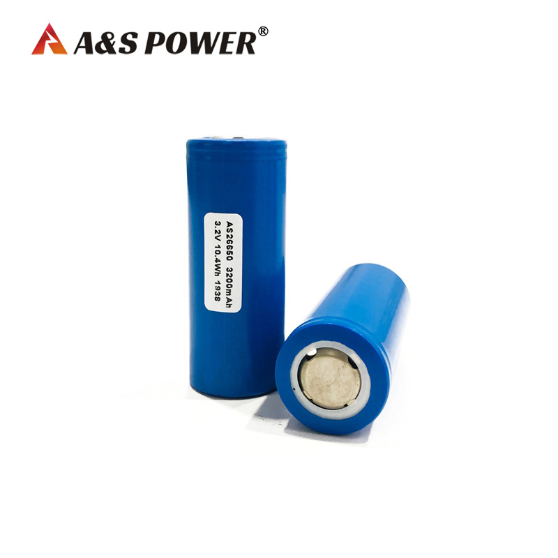 IEC62123 Rechargeable 26650 Lifepo4 Battery Cell 3.2V 3.2Ah LFP Battery