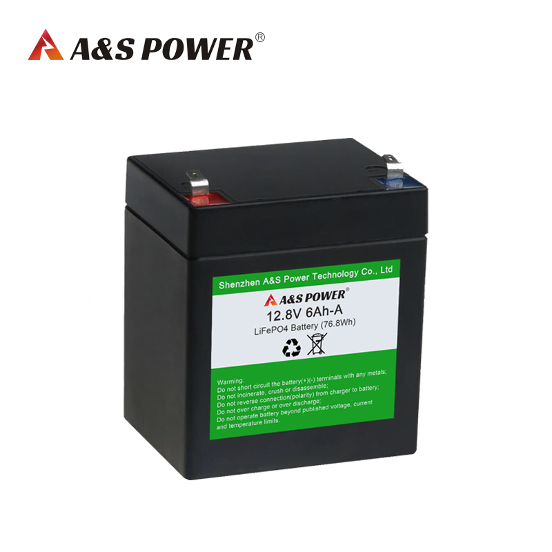 A&S Power 32700 4s1p 12.8v 6ah Lifepo4 Battery 