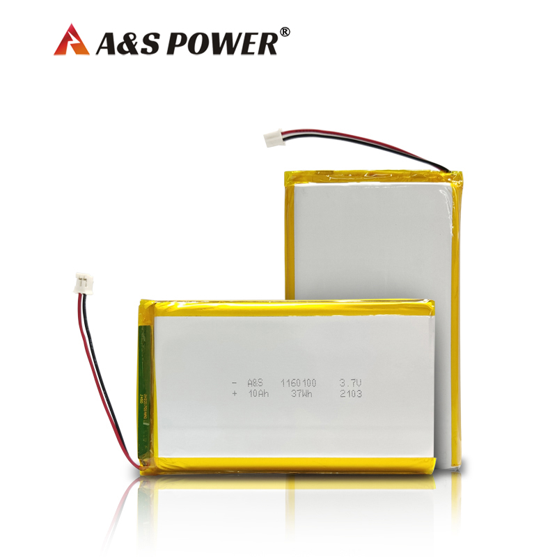 1160100 10Ah Rechargeable 3.7V Polymer Lithium 10000mAh Lipo Battery for Power Bank