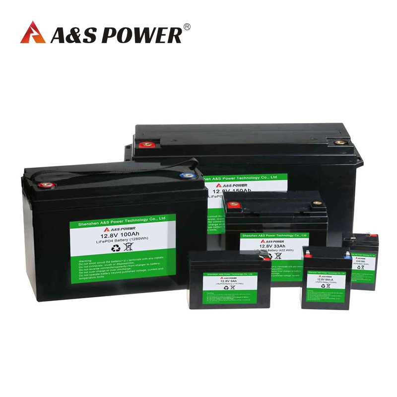 A&S Power 32700 12.8V lifepo4 solar battery 