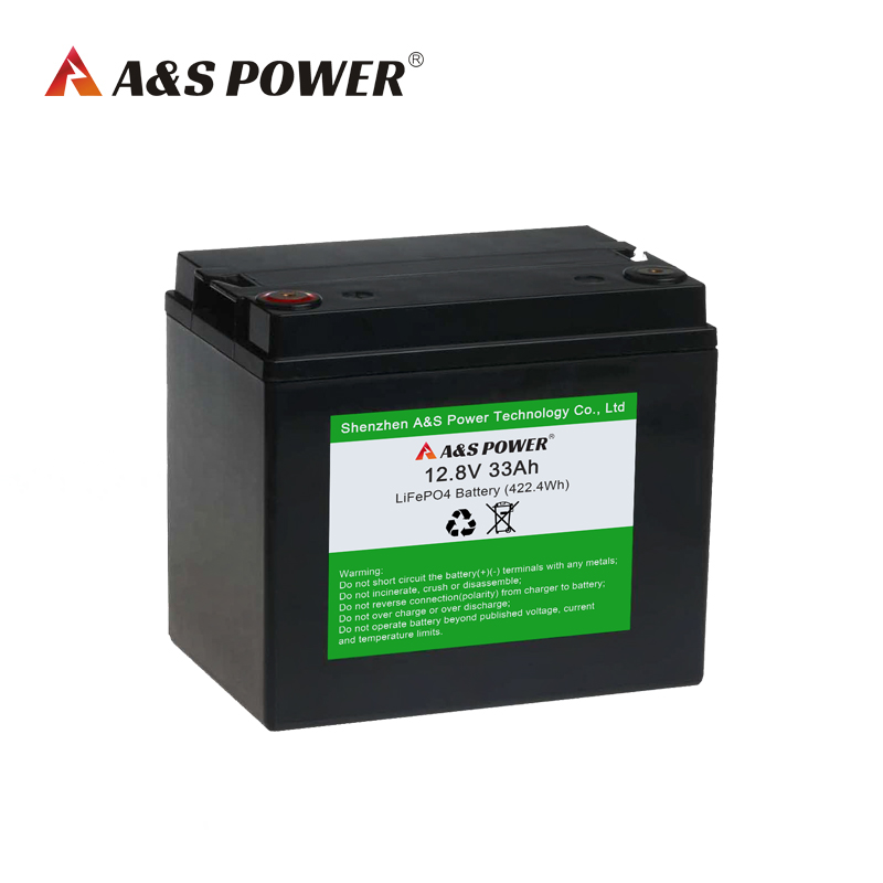 A&S Power 32700 4S5P 12.8V 30AH lifepo4 solar battery pack