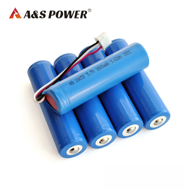 Batterie lithium 18650 - 2000 mAh - 3,7 V Lot de 2 pièces