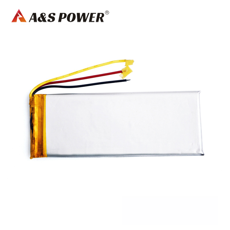 A&S Power 303080 3.7v 850mah lipo Battery 