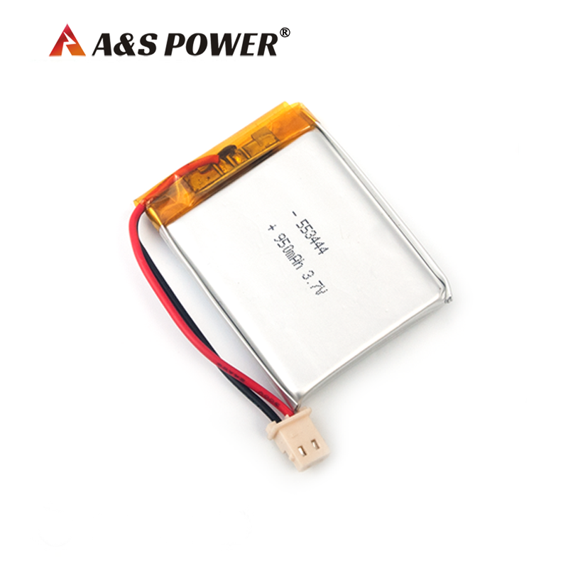A&S Power KC 553444 3.7v 950mah lithium polymer battery