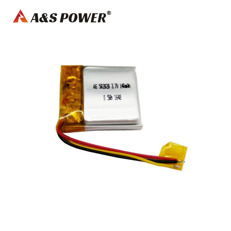 A&S Power 502020 3.7v 140mah lipo battery