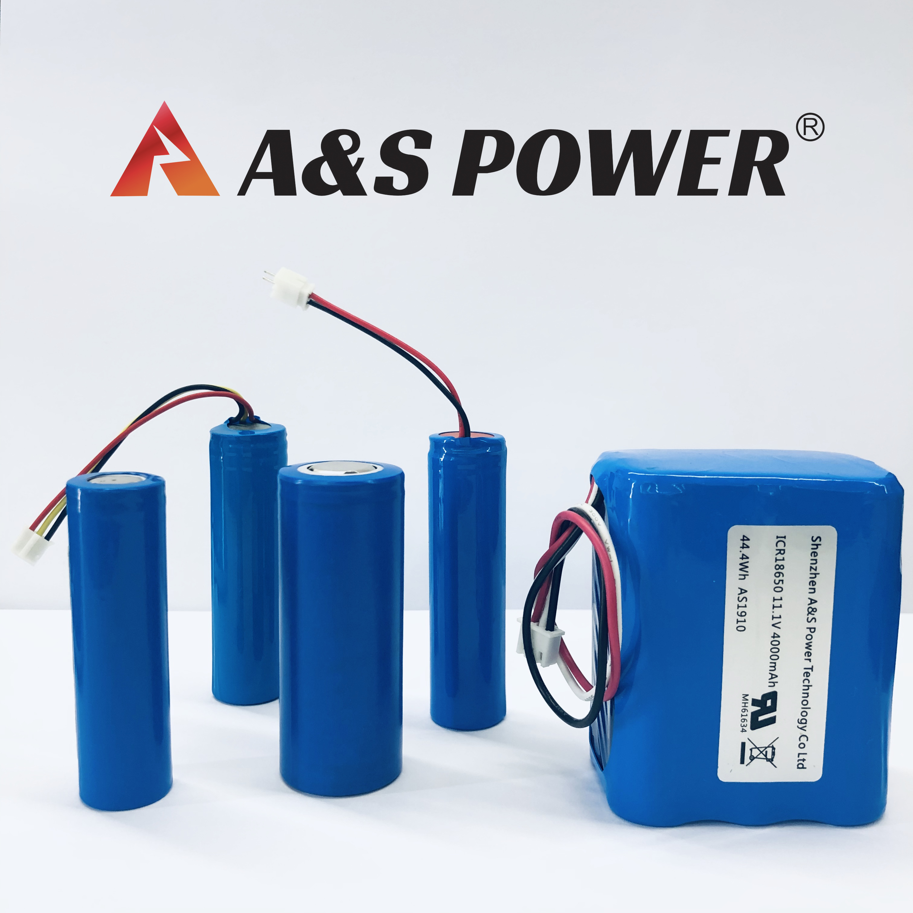 A&S Power 18650 Lithium Battery