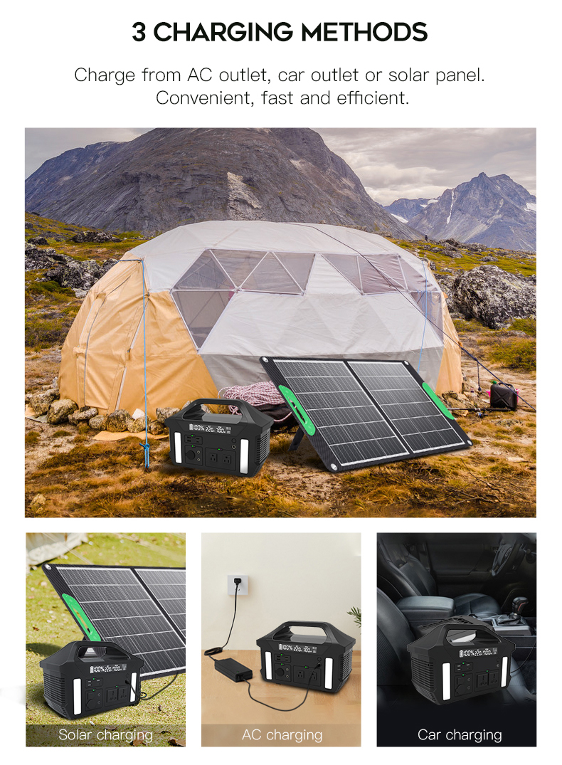 A&S Power Portable Power Station Multifunctional portable outdoor energy storage power supply