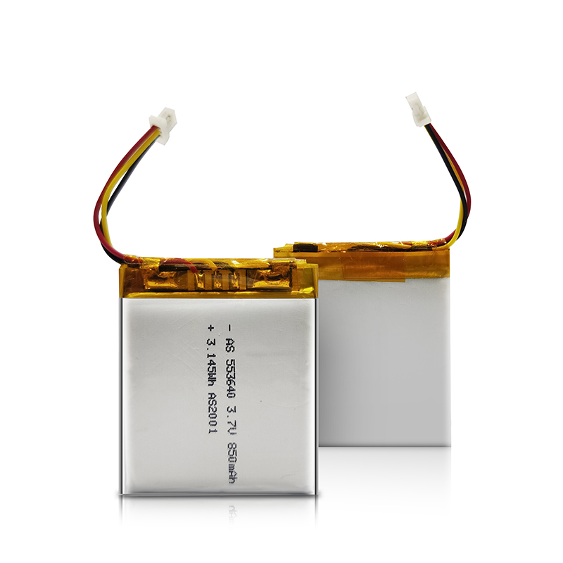 A&S Power UL2054/CB/CQC/UN38.3 Certified Wholesale 553640 3.7v 850mah Lithium Polymer Battery