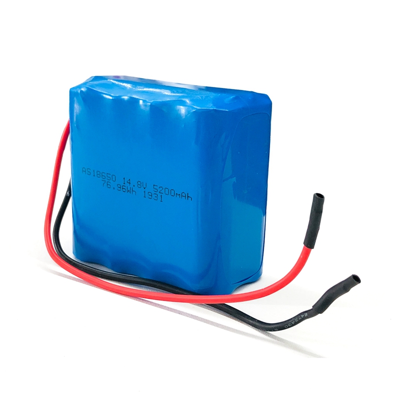 A&S Power 18650 4S2P 14.8v 5200mah lithium ion battery