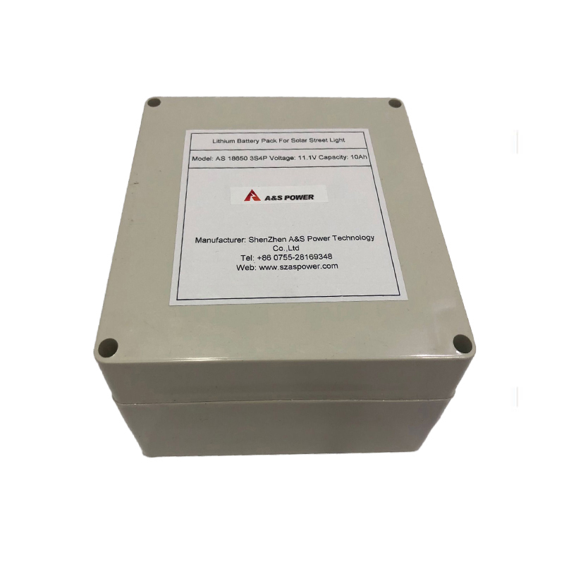A&S Power 18650 11.1V 10AH 3S4P lithium ion battery