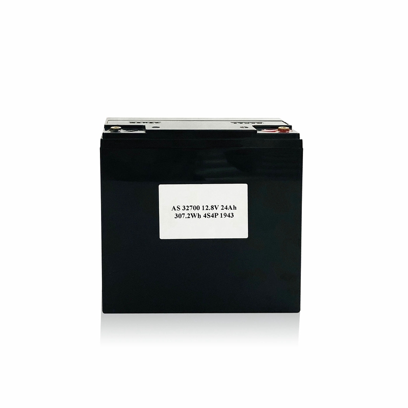 A&S Power 12.8v 24Ah Solar battery  LiFePo4 battery pack with UN38.3/CE/MSDS certificates