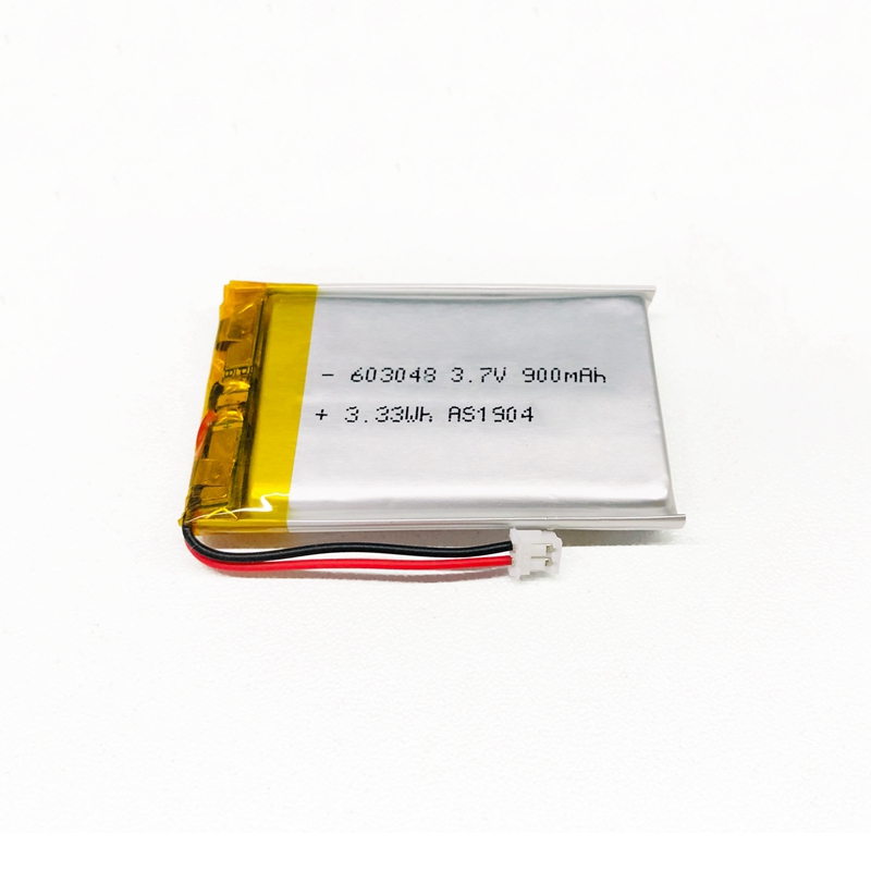 UL/UN/KC certification 603048 3.7v 900mah Lipo Battery  