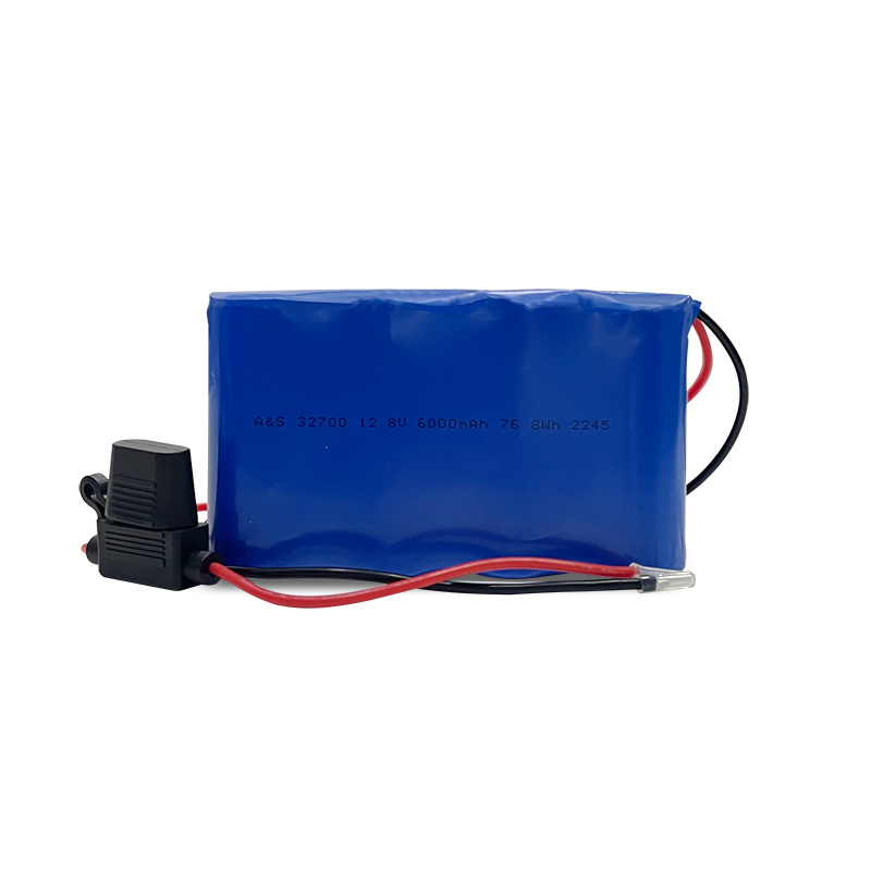 A&S Power Customize Lithium Iron Phosphate Battery 12V 12.8V 6Ah  Rechargeable LiFePo4 Battery Pack 