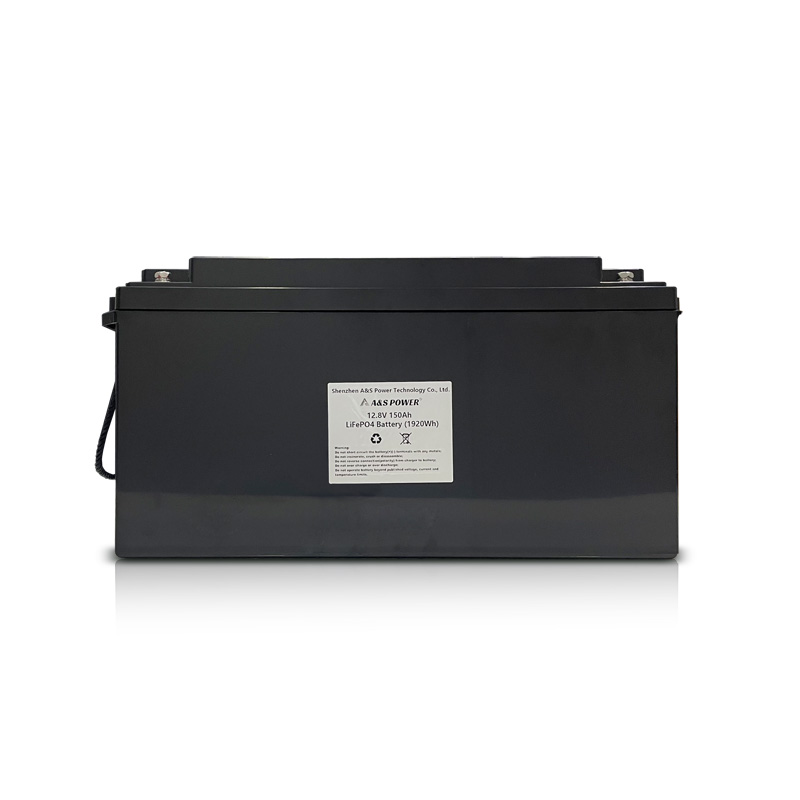 A&S Power 12.8v 150Ah Built-in BMS Lifepo4 battery for Golf Carts / electric vehicles / Solar energy