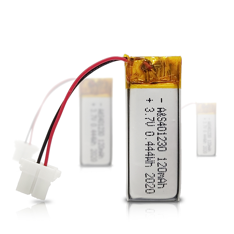 401230 3.7V 120mah lipo battery with KC UL IEC UN CCC Certificate