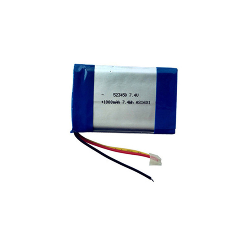 A&S Power 523450 Flat Lipo Battery 2S 7.4V 1000mAh Pack for GPS Camera