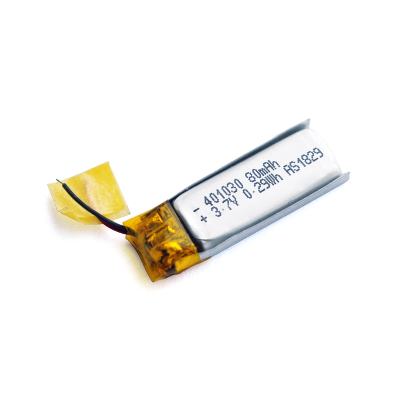 401030 3.7V 80mah Lipo Battery Pack for Bluetooth Products China Manufacturers