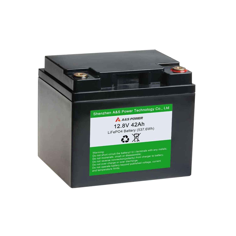 A&S Power 32700 4S7P 12.8V 40AH 42AH lifepo4 battery pack with ABS case