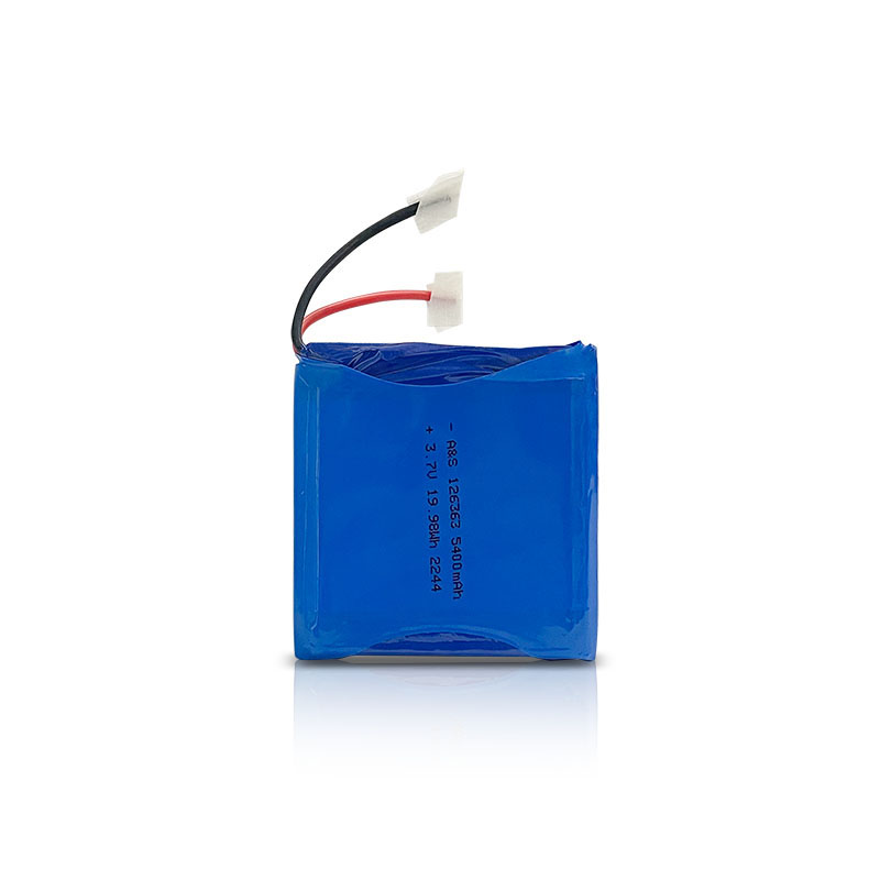 A&S Power 126363 pouch Cell 3.7V 5400 mAh Lipo Battery with UL1642/UN38.3 Certification