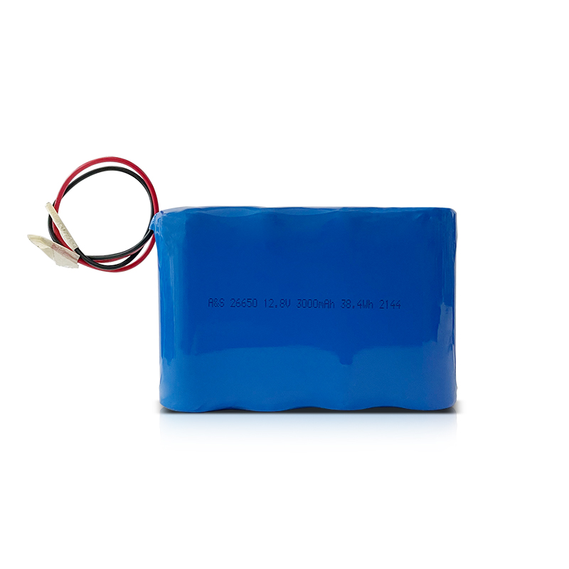 UN38.3 approval 26650 12.8v 3300mah rechargeable Lifepo4 marine battery 