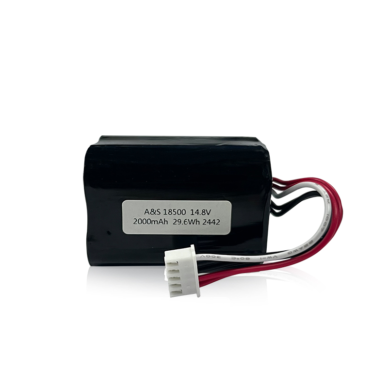 18500 14.8v 2000mAh Li Ion Battery Pack The battery used is Panasonic NCR18500A-H00RA